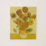 Sonnenblumen von Vincent Van Gogh Puzzle<br><div class="desc">Sonnenblumen von Vincent Van Gogh</div>