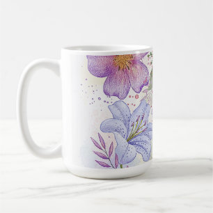 Sonnenblumen-Wasserfarbe Entworfen Kaffeetasse