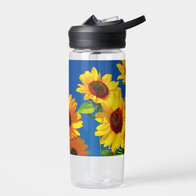 Sonnenblumen Wasserflasche Trinkflasche (Links)
