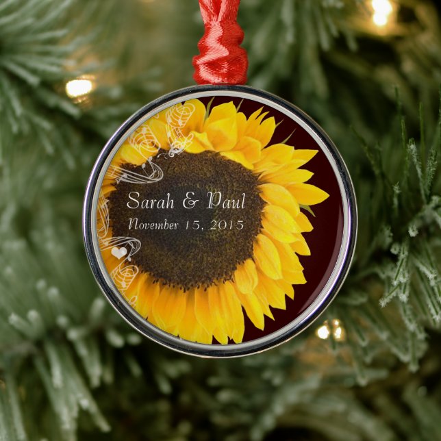 Sonnenblumen Weihnachtsschmuck (Baum)