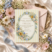 Sonnenblumen-Wildflower-Baby-Party
