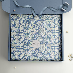 Sonnenblumen William Morris Lila Vintage Blumen Seidenpapier