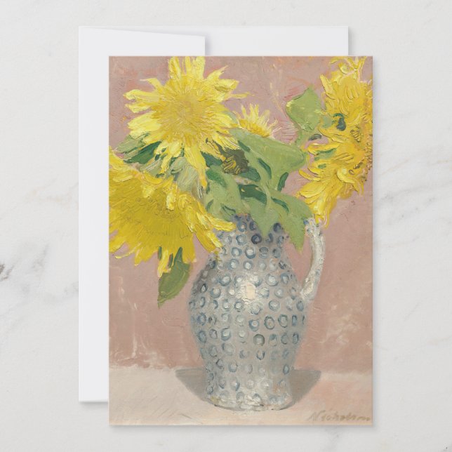 Sonnenblumen | William Nicholson (Vorderseite)