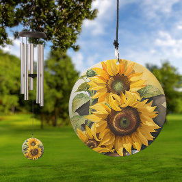 Sonnenblumen Windspiel