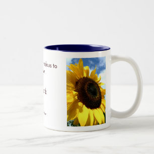 Sonnenblumenahaufnahme durch tdgallery Tasse