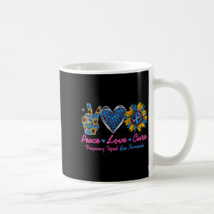 Sonnenblumenband Schwangerschaft Säuglingsverlust  Kaffeetasse