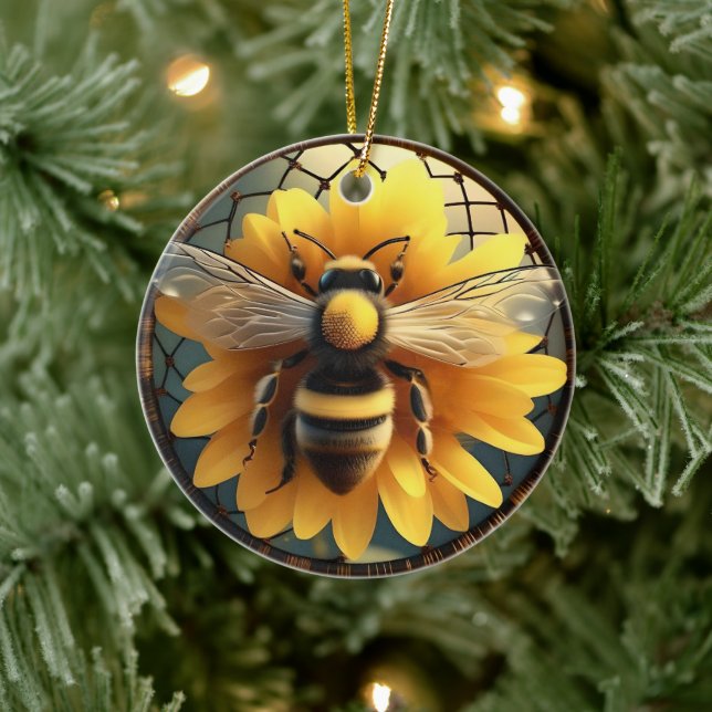 Sonnenblumenbäume, Keramik Ornament (Baum)