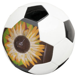 Sonnenblumenbildball Fußball