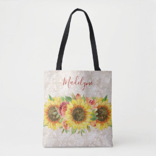 Sonnenblumenblume Vintage Spitze