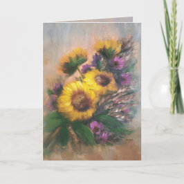 Sonnenblumenbrise 5X7 Karte