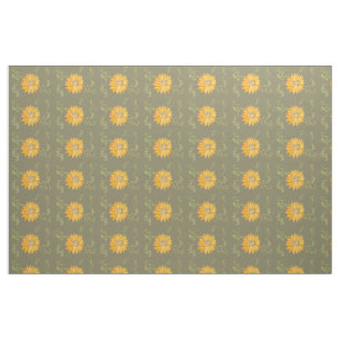 Sonnenblumendesign Stoff
