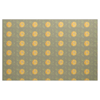 Sonnenblumendesign Stoff