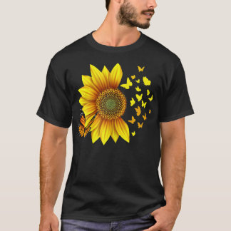 Sonnenblumendesign T-Shirt