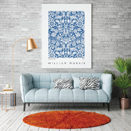 Sonnenblumendesign von Blue William Morris Poster