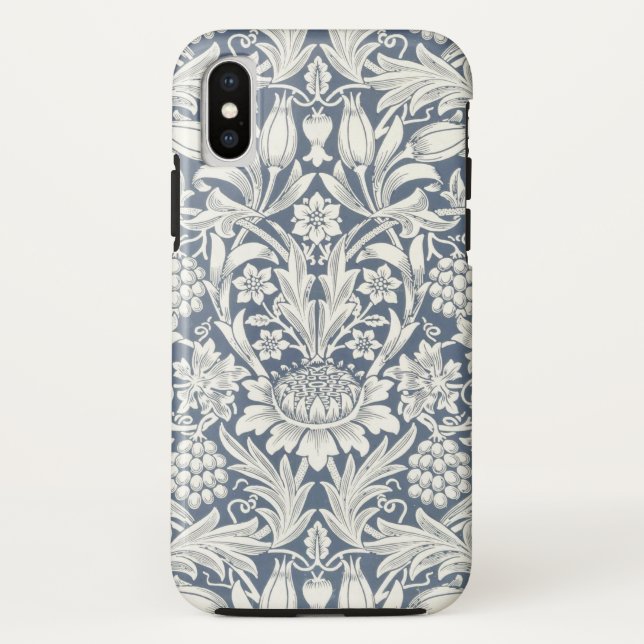 Sonnenblumendesign (von William Morris) Case-Mate iPhone Hülle (Rückseite)