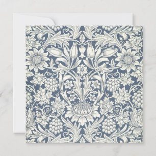 Sonnenblumendesign (von William Morris) Karte