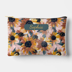 Sonnenblumendesign Zubehörtasche