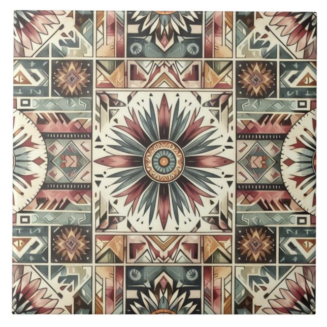 Sonnenblumenernte Fliese (Vorderseite)