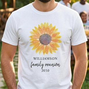 Sonnenblumenfamilie Wiedersehen T-Shirt
