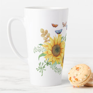 Sonnenblumenfeder Milchtasse
