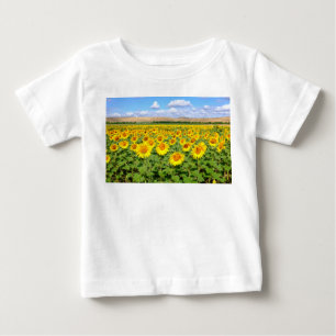 Sonnenblumenfeld Baby T-shirt