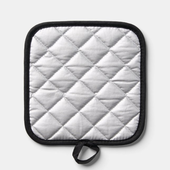 Sonnenblumenfeld bei Sonnenaufgang Topflappen (Rückseite)