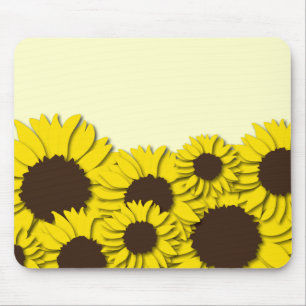 Sonnenblumenfeld Mousepad