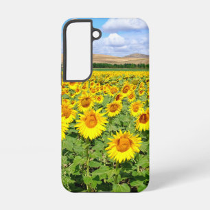 Sonnenblumenfeld Samsung Galaxy Hülle