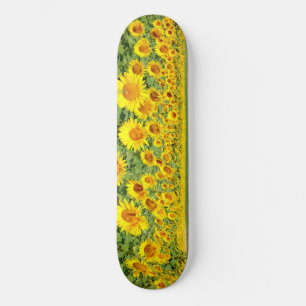 Sonnenblumenfeld Skateboard