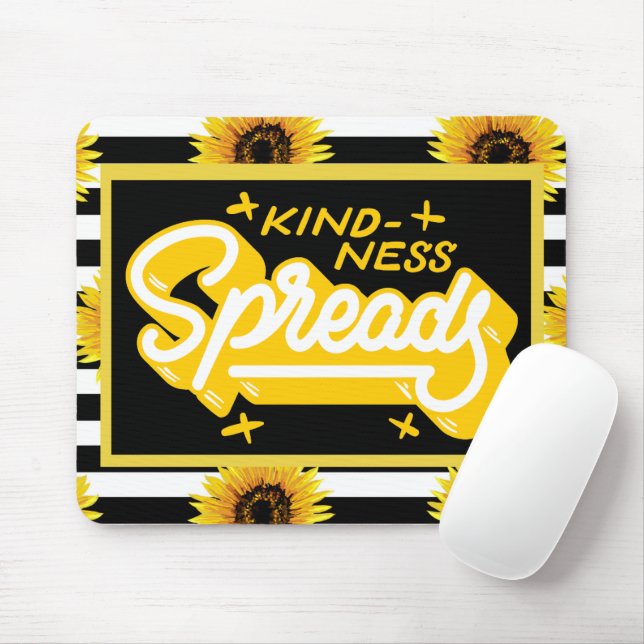 Sonnenblumenfreude Mousepad (Mit Mouse)