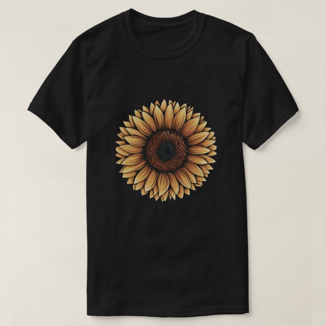Sonnenblumenfreund T-Shirt (Design vorne)