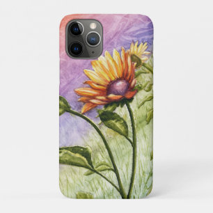 Sonnenblumengeheimnisse bei Sonnenuntergang Case-Mate iPhone Hülle