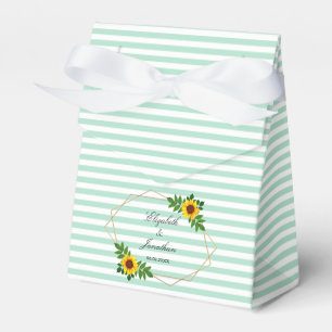 Sonnenblumengeometrie Geschenkschachtel