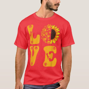 Sonnenblumengeschenke der Katze, Mama der Katzen, T-Shirt