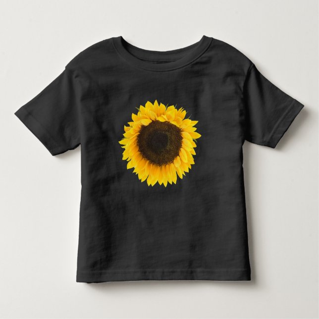 Sonnenblumengeschenke Kleinkind T-shirt (Vorderseite)