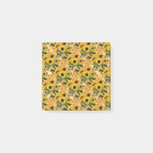 Sonnenblumengeschenke Mach es wie eine Sonnenblu Post-it Klebezettel