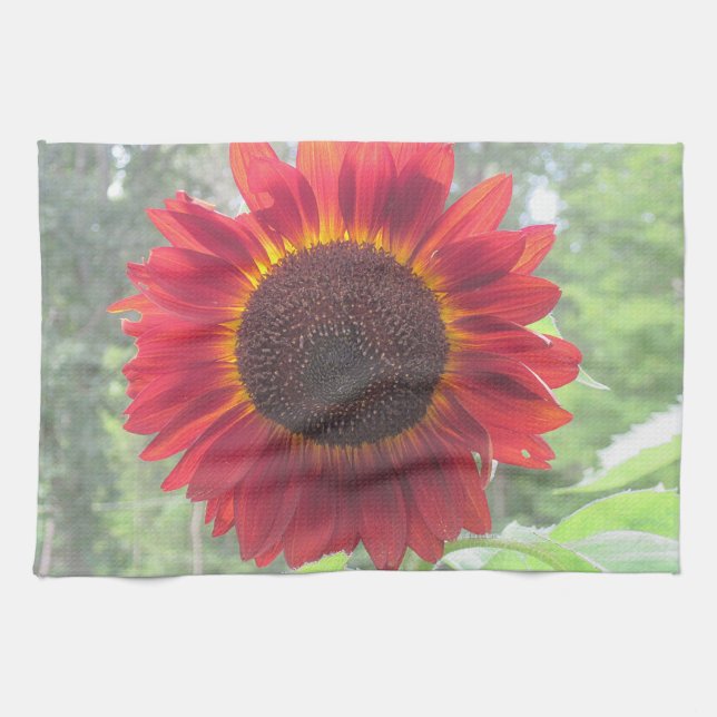 Sonnenblumengeschirr Küchentuch (Horizontal)