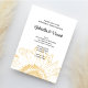 Sonnenblumengrafik Hochzeitsessen Probe Einladung (Von Creator hochgeladen)