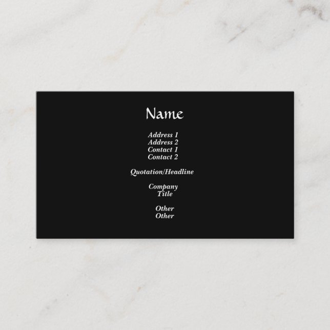 Sonnenblumenherz Visitenkarte (Vorderseite)