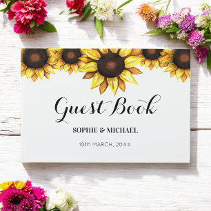 Sonnenblumenhochzeit Gästebuch