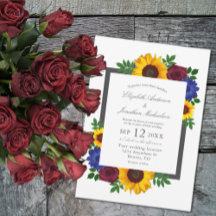 Sonnenblumenhochzeit Rose