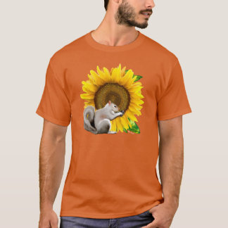 Sonnenblumenhörnchen T-Shirt