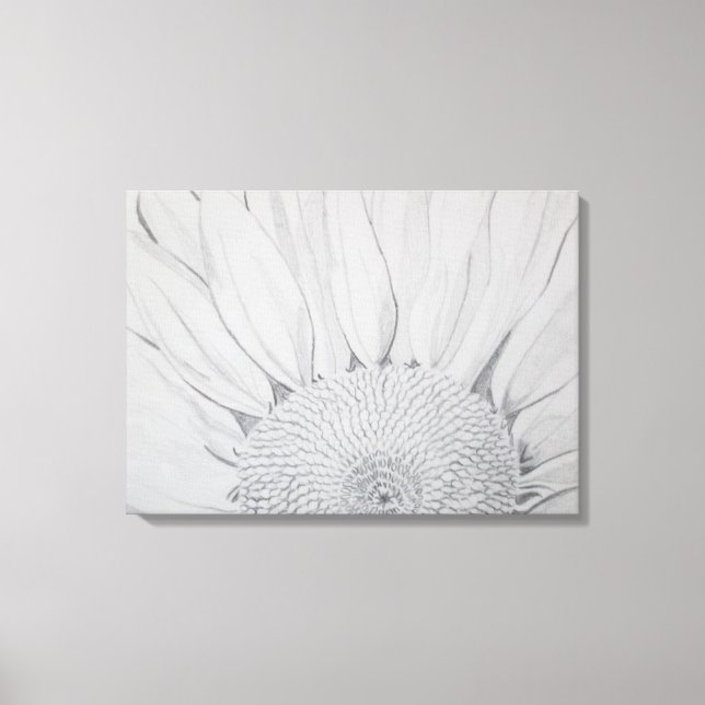 Sonnenblumenkanvas drucken leinwanddruck (Vorderseite)