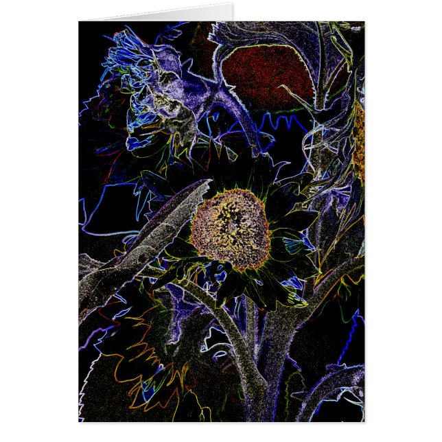 SONNENBLUMENKARTE (Vorne)