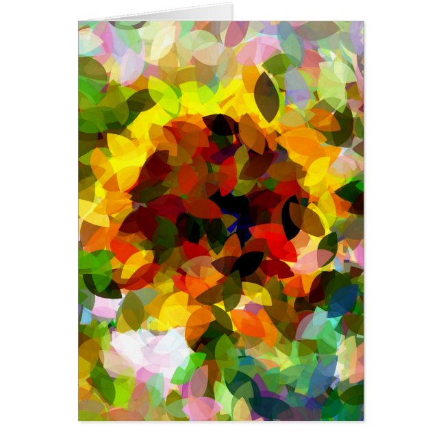 SONNENBLUMENKARTE (Vorne)