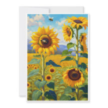 Sonnenblumenkarte Ein Pluspunkt