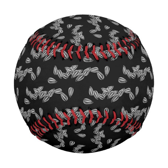 Sonnenblumenkerne Cool Spaß  Baseball (Vorderseite)
