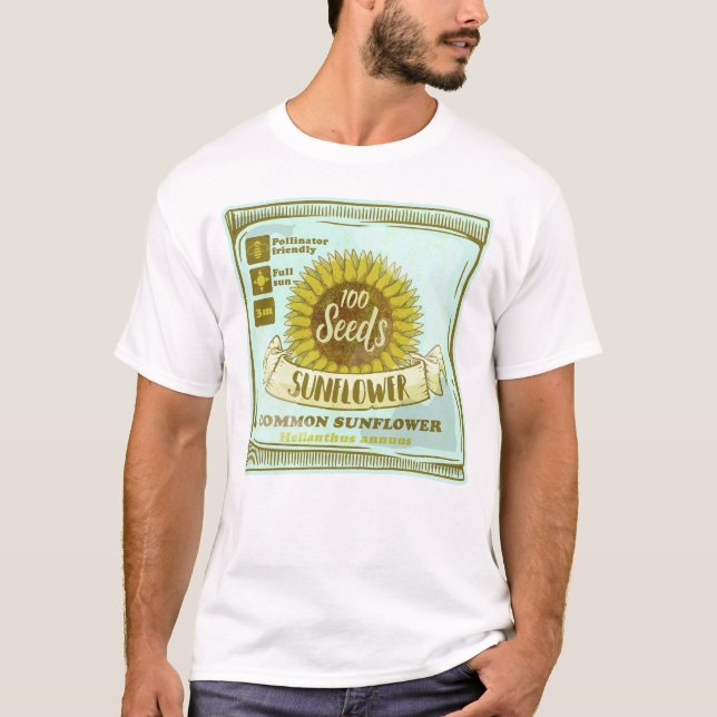 Sonnenblumenkerne T-Shirt (Vorderseite)