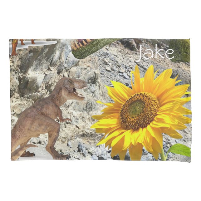 Sonnenblumenkissenschale Kissenbezug (Vorderseite)