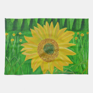 Sonnenblumenküche Handtuch